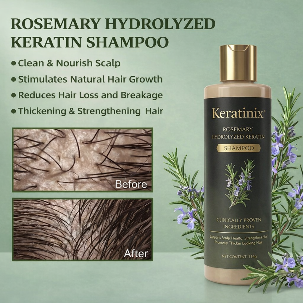 Keratinix™ Shampoo for Thinning & Fragile Hair