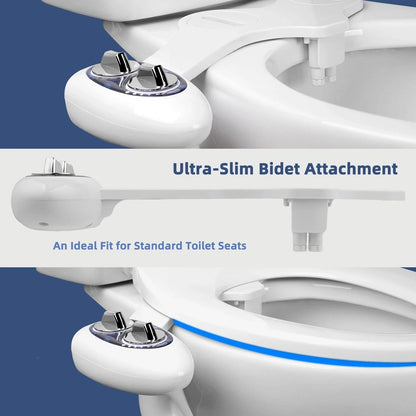 GentleClean Dual Nozzle Bidet Attachment